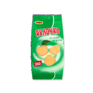 Рахат Печенье Яблочко 350г