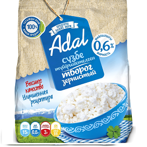 Adal творог зернистый 0.6% 300 г