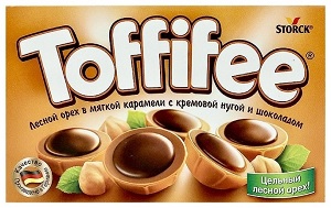 Конфеты шоколадные Toffifee лесной орех 125 г