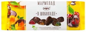 Мармелад Рахат В шоколаде желейно-фруктовый