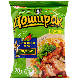 Doshirak лапша Квисти со вкусом курицы 70 г