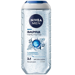 Гель для душа NIVEA Заряд чистоты 250 мл