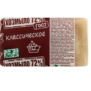 Мыло хозяйственное Весна Классическое  72% 140 г
