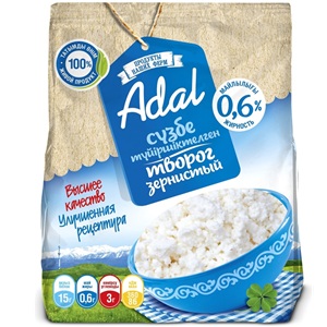 Adal творог зернистый 0.6% 300 г