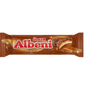 Albeni Печенье Bites в молочном шоколаде с карамелью 72 г