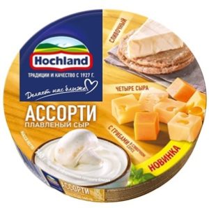 Сыр Hochland плавленый ассорти 140 г