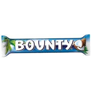 Bounty шоколадный батончик молочный 55 г