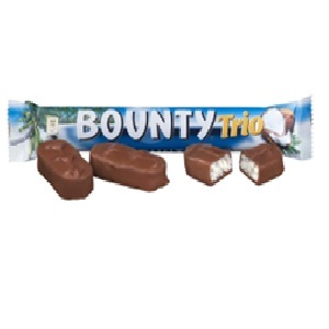 Bounty Trio шоколадный батончик молочный 82.5 г