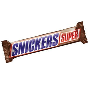 Snickers Super шоколадный батончик молочный 80 г