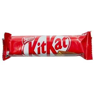 KitKat с хрустящей вафлей шоколадный батончик молочный 40 г