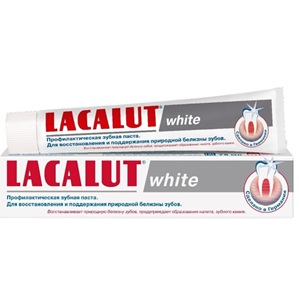 Зубная паста Lacalut White Профилактическая 75 мл