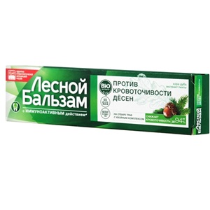 Зубная паста Лесной бальзам При кровоточивости десен 50 мл