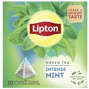 Чай Lipton Mint зеленый листовой 20 пакетиков