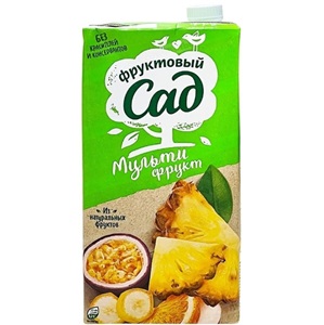 Напиток Фруктовый сад нектар мультифрукт 1.93 л