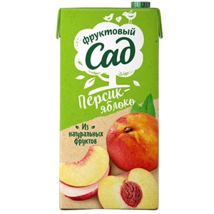 Напиток Фруктовый сад нектар яблоко, персик 1.93 л