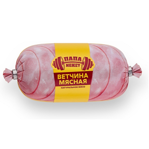 Колбаса Папа Может Ветчина мясная 400 г