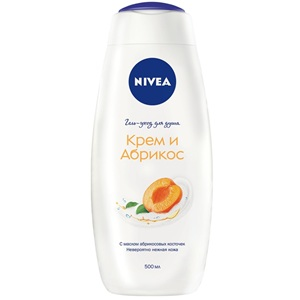 Гель для душа NIVEA Крем и Абрикос 500 мл