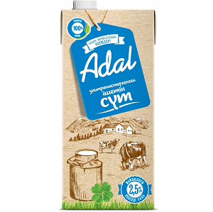 Adal молоко 2.5%  925 мл