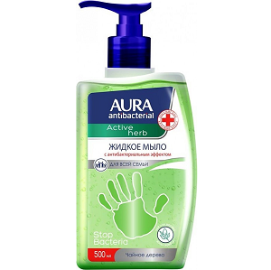 Жидкое мыло Aura Beauty Чайное дерево 500 мл