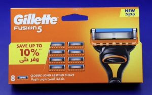 Gillette New Fusion 5 сменные кассеты 8 шт