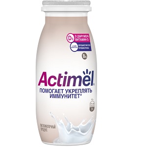 Йогурт Actimel натуральный 1.6% 95 г