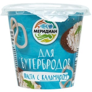 Меридиан паста с кальмаром 140 г
