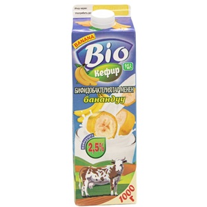 Bio Йогурт банан 2.5% 1000 мл