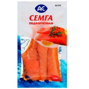 AC филе семга холодного копчения 100 г