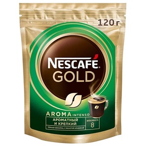 Кофе растворимый NESCAFE Gold Aroma Intenso сублимированный 290 г