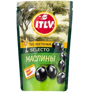 ITLV маслины Selecto без косточки 170 г