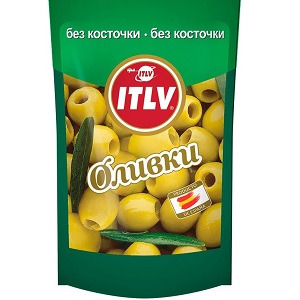 ITLV оливки без косточки 195 г