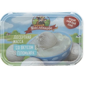 Масленково творожная масса пломбир 20% 350 г