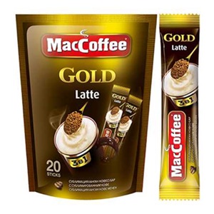 MacCoffee Gold latte 3в1 20 шт