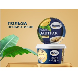 Nәtige Готовый завтрак овсянка с бананом 140 г