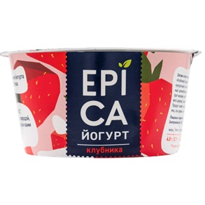 Йогурт EPICA клубника 4.8% 130 г