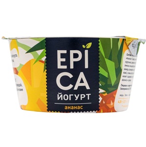 Йогурт EPICA ананас 4.8% 130 г
