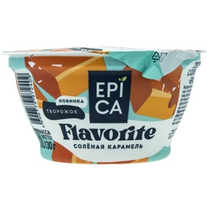 Йогурт EPICA Flavorite карамель 7.6% 130 г