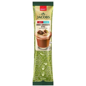 Кофе растворимый Jacobs Dubai Chocolate Style порошковый 19.5 г 1шт