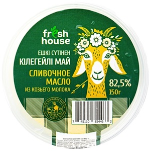 Масло сливочное из козьего молока Fresh House 82.5% 150 г