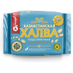 Халва подсолнечная с цельными ядрами 275 г
