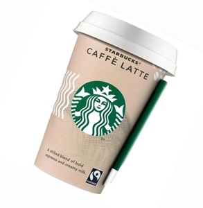 Холодное кофе Starbucks Caffe Latte 220 мл