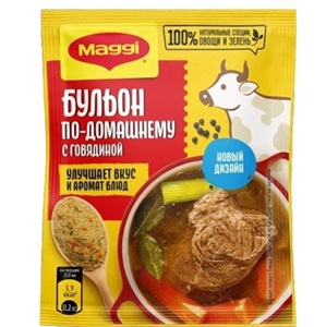 Maggi бульон по-домашнему с говядиной, овощами и зеленью 70 г