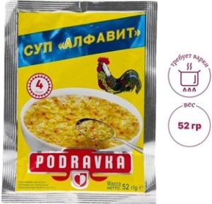 PODRAVKA суп алфавит 52 г