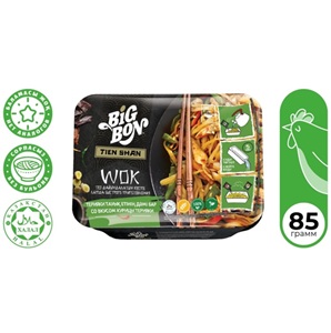 Big Bon лапша Tien Shan со вкусом курицы терияки 85 г