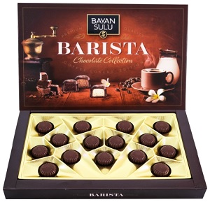 Баян Сулу Конфеты шоколадные Barista 133 г