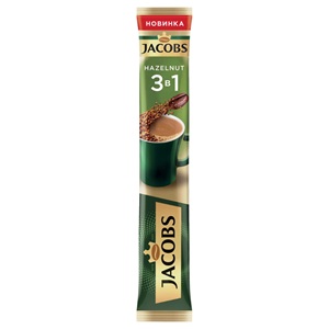 Кофе Jacobs Monarch  FD HAZELNUT 3в1 15гр