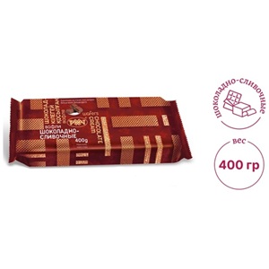 Рахат вафли шоколадно-сливочные 400 г